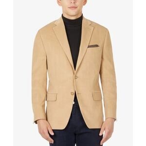 Michael Kors Sport Coat Men's Classic-Fit Camel Corduroy Cotton Blazer Size 50L